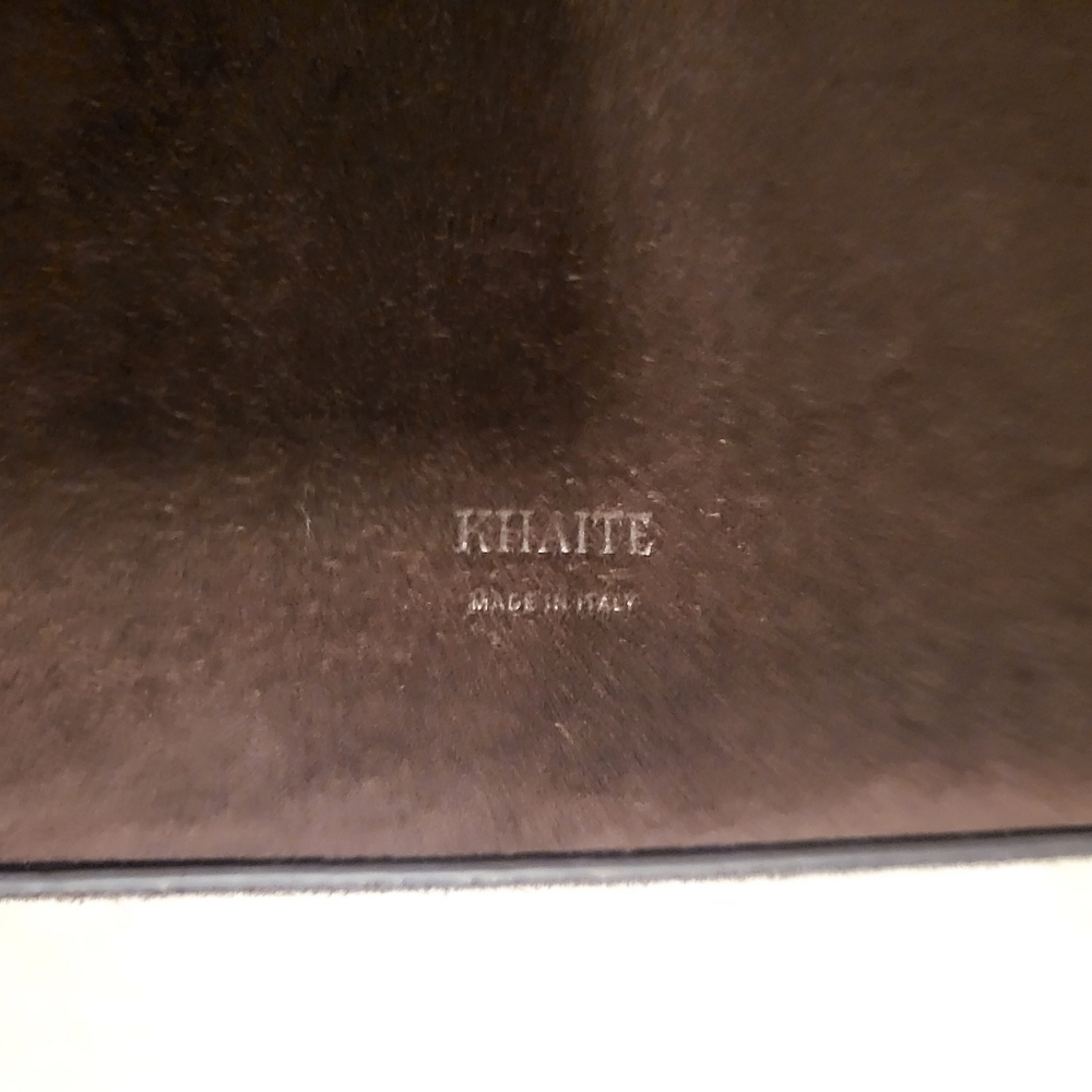 brand new KHAITE brown suede maeve bag - Picture 5 of 9